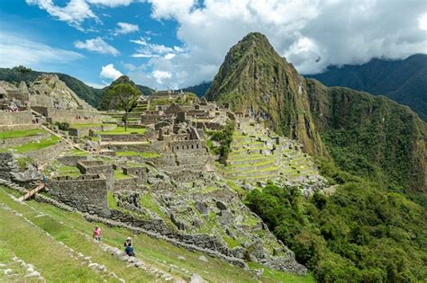 Machu Picchu Conhecida Como A Cidade Perdida Dos Incas Peru Em 10 De