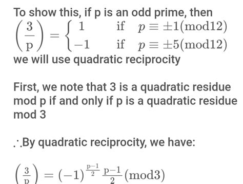 Solved To Show This If P Is An Odd Prime Then P3 11 If Chegg