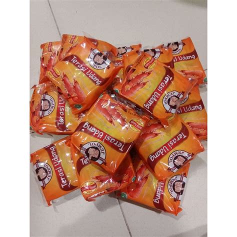 Jual Terasi Udang Cap Jempol 1 Pack Isi 20 Sachet 90 Gram Shopee