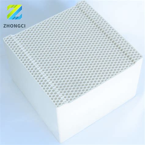 Alumina Mullite Honeycomb Ceramic For Heat Exchange Media Block China