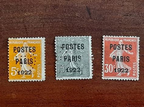 France Lot Of Pre Cancelled Stamps No And Catawiki