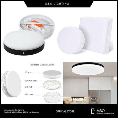 Led Surface Downlight Sirim Approved W W W Shopee Malaysia