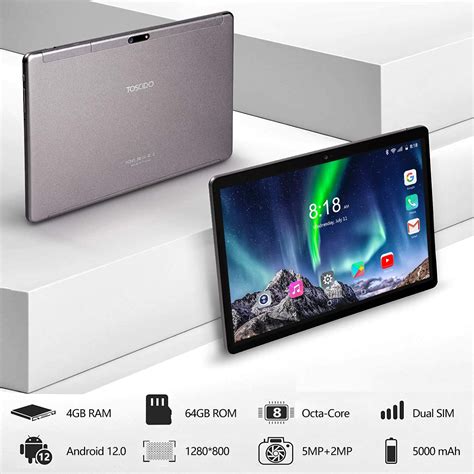 Toscido T Tablet Nyolcmagos Android Gb Ram Gb