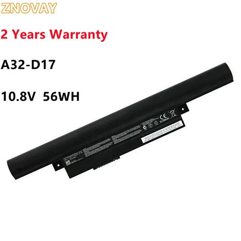 A32 D17 Laptop Battery For Medion Akoya P7648 D17L69H 40050713 Series