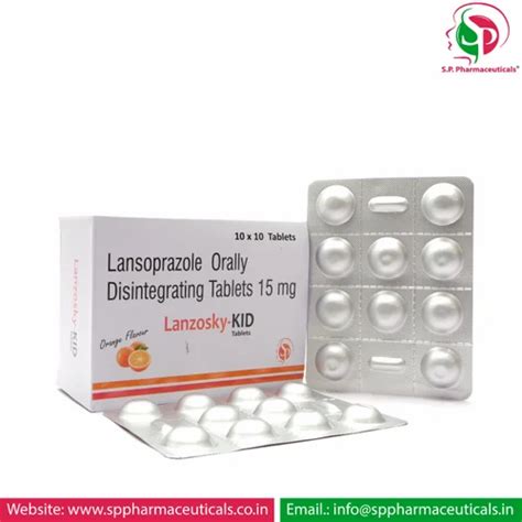 Lansoprazole Orally Disintegrating 15mg Tablets At Rs 1250box In Barwala