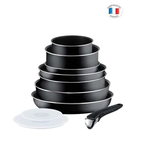 TEFAL L2008802 Ingenio Essential Batterie de cuisine 10p Poêles