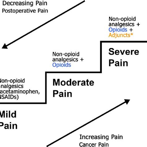 The World Health Organization (WHO) pain ladder modified for Acute Pain... | Download Scientific ...