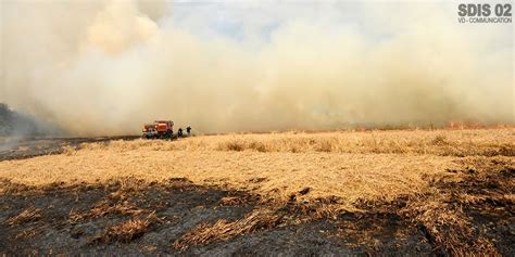 Sdis De L Aisne On Twitter Actu Feu De Champ Pontsaintmard