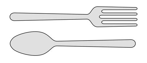 Free Spoon Clipart Black And White Download Free Spoon Clipart Black