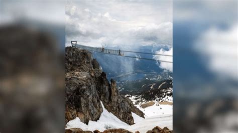 The New Whistler Suspension Bridge Soars 7,200 Above Sea Level