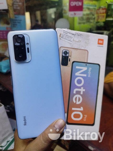 Xiaomi Redmi Note 10 Pro 6 128 Used For Sale In Chawkbazar Bikroy