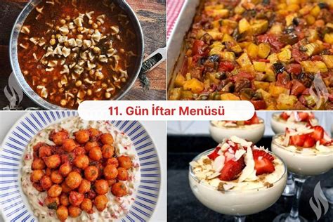 11 Gün İftar Menüsü Nefis Yemek Tarifleri