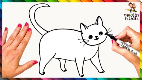 Como Dibujar Un Gato Facil El Gatos