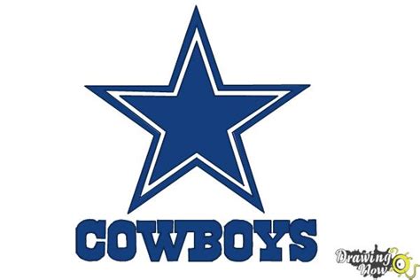 How to Draw Dallas Cowboys Logo, Nfl Team Logo - DrawingNow