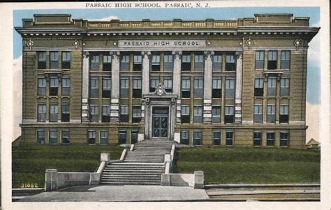 Passaic High School New Jersey Postcard