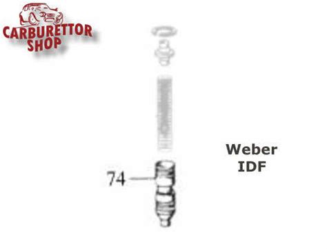 64330 009 Choke Starter Piston For Weber IDF Carburetors