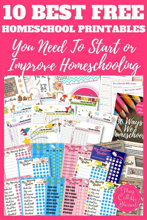 10 Best Free Homeschool Printables You Need To Start Homeschooling