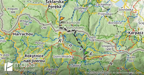 Trasa Do Schronisko Pod Abskim Szczytem Mapa Turystyczna Pl