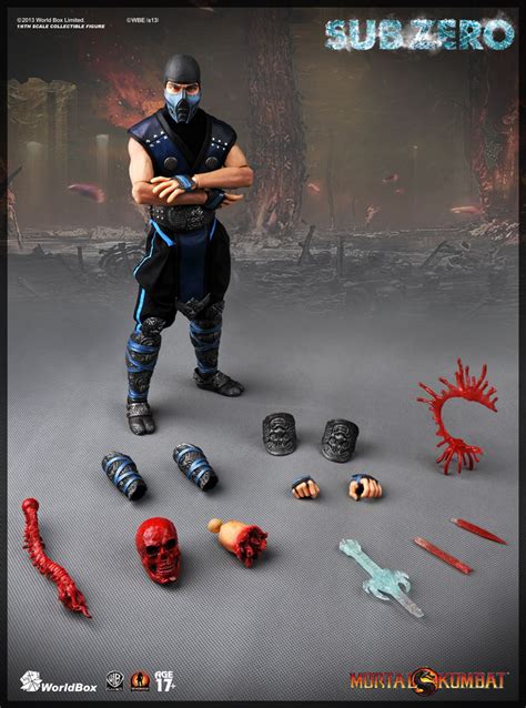 Toyhaven Pre Order World Box 16 Scale Mortal Kombat Sub Zero 12