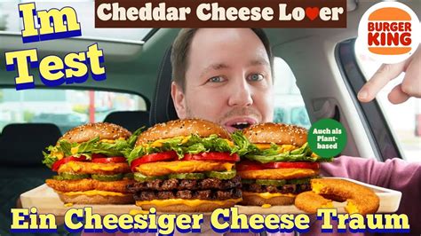 Burger King Cheddar Cheese Lover Im Test Youtube