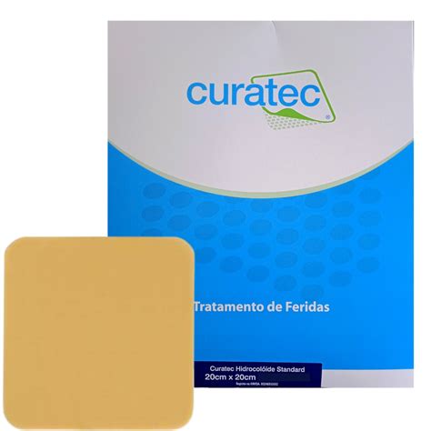 Curativo Placa Hidrocoloide Curatec X Cm Feridas Un Shopee Brasil