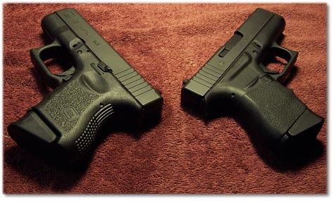 Of Calibers And Calipers Glock G43 Vs Glock G26 Guntoters