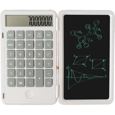 Calculatrice De Bureau Avec Tablette D Criture Pouces Portable