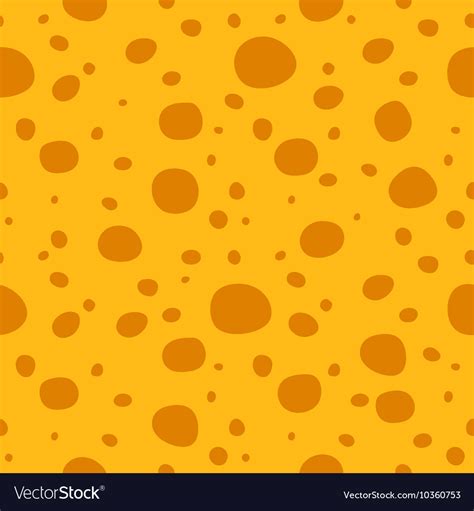 Yellow cartoon cheese texture Royalty Free Vector Image