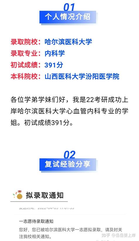 391分22考研一战上岸哈尔滨医科大学心血管内科专硕详细初复试经验分享 知乎