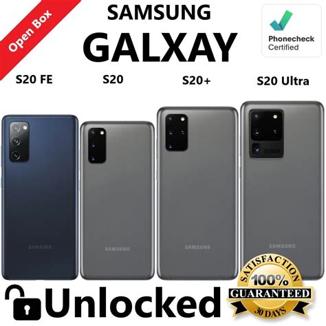 Samsung Galaxy S20 S20 S20 Fe S20 Ultra 5g 128gb Unlocked