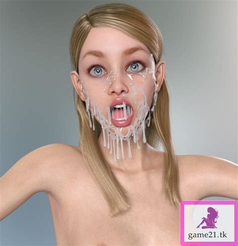 Rule 34 3d Blonde Hair Cum Face Facial Jizz Beard 3675430