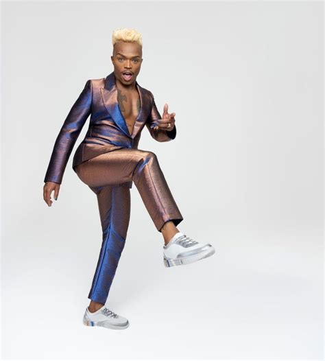 Somizi unveils collaboration sneakers with Bathu