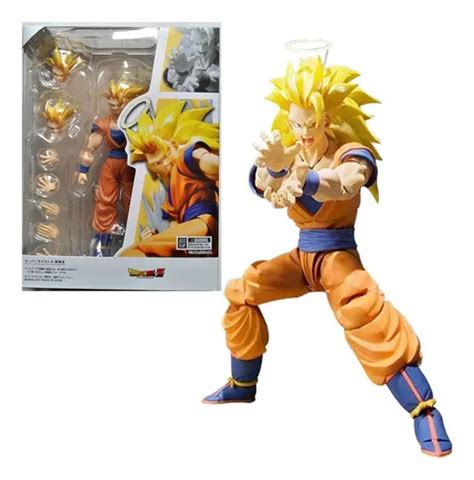 Dragon Ball Z Shf Son Goku Figura Modelo Juguete Regalo Cm Cuotas