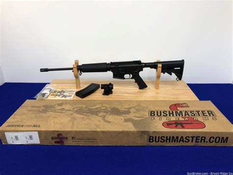 Sold Bushmaster Xm 15 Qrc 5 56mm Nato Black 16 Awesome Quick Response Carbine Bryant Ridge