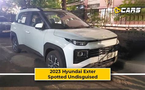 2023 Hyundai Exter Spotted Undisguised