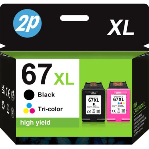 67 Xl Ink Cartridge For Hp 67xl For Deskjet 2700e 2722 4120 Envy 6000 6055 6032e Ebay