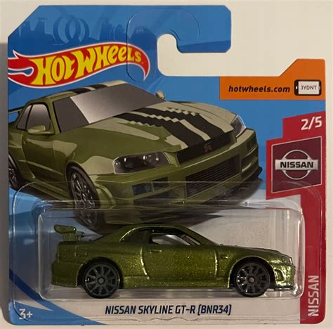 Hot Wheels Nissan Skyline Gt R Bnr Za K Allegro