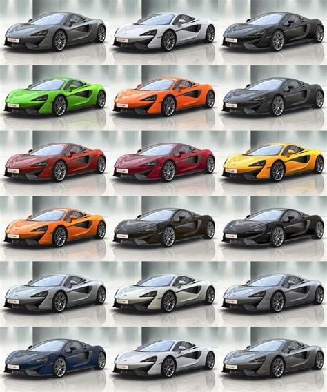 2016 Mclaren 570s Colors