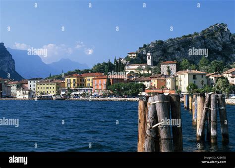 Torbole Lake Garda Trentino Stock Photo Alamy