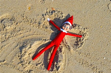 9 Best Elf On The Shelf At The Beach Images On Pinterest Christmas