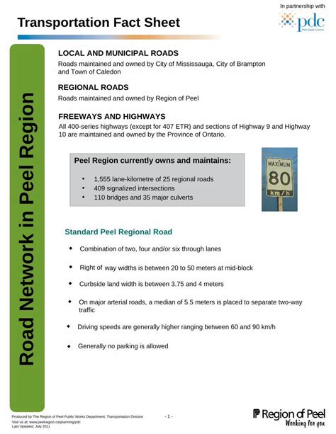 Pdf Road Network In Peel Region Dokumen Tips