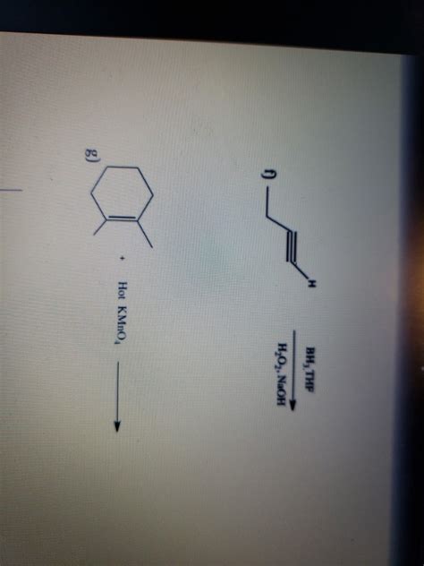 Solved BH THE HẠO NaOH Hot KMnO g Chegg