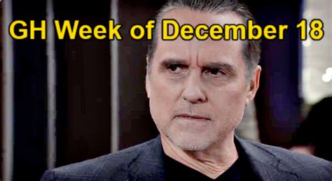 General Hospital Spoilers Week Of December 18 Dex S Alarm Bells