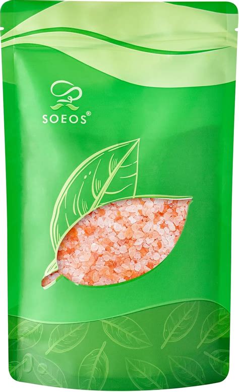 Amazon Soeos Himalayan Pink Salt Coarse Grain Oz Non Gmo