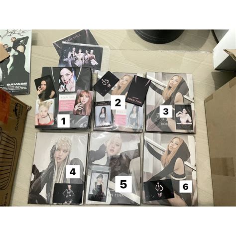 Jual Ready Stock Blackpink Nd Album Born Pink Box Set Pb Photobook