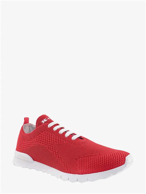 Kiton Ciro Paone Sneakers Red Mens Kiton