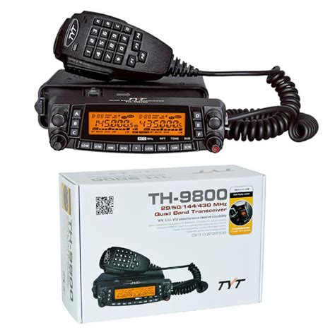 Tyt Th Plus Mobiele Radio Quad Band Mhz W