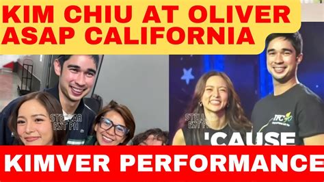 Kim Chiu At Oliver Moeller HINDI MAGHIWALAY Sa ASAP California Kimver