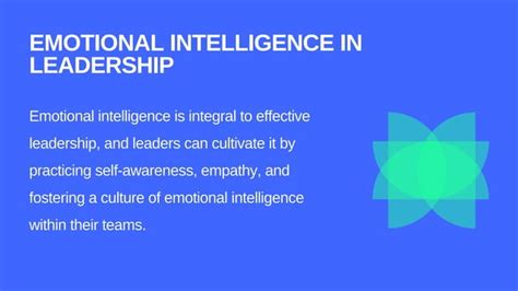 Emotional Intelligence In Business Ppt