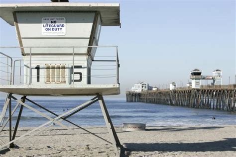 Oceanside Beach Pier Los Angeles America Editorial Stock Photo - Stock ...